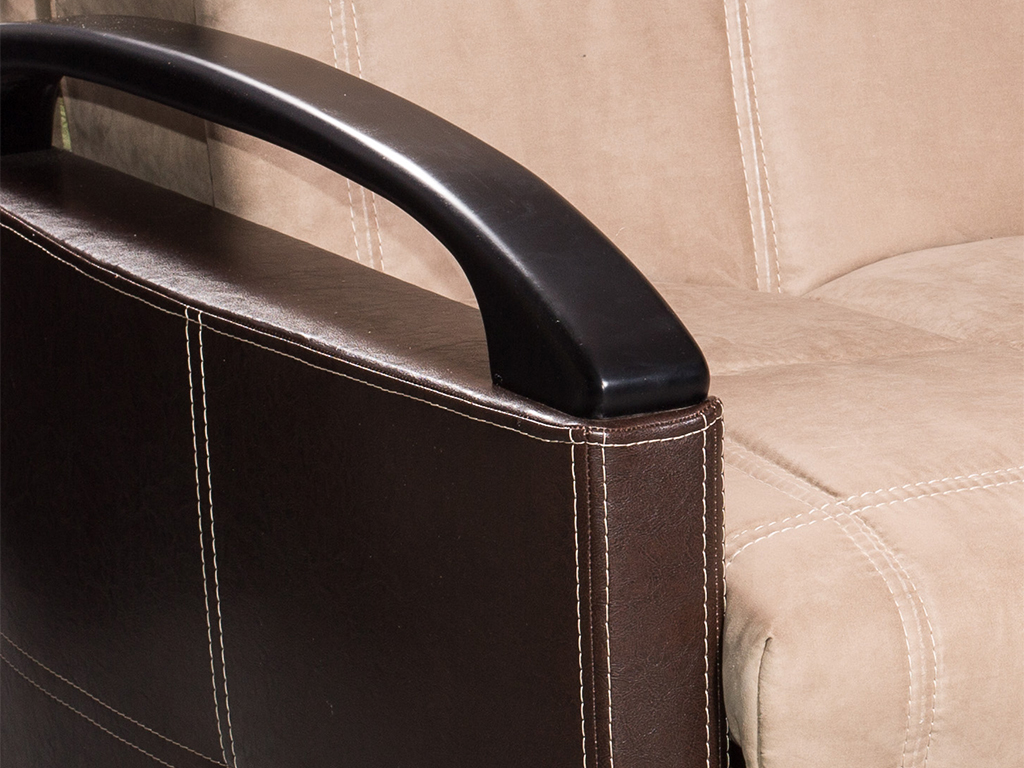 Accoudoirs en cuir artificiel